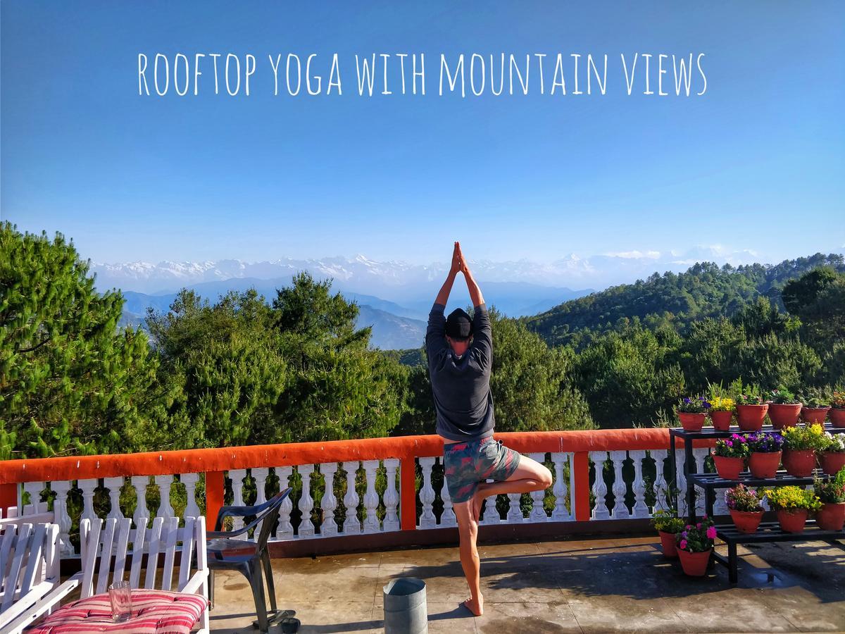 Langtang View Nagarkot Bed And Breakfast Buitenkant foto