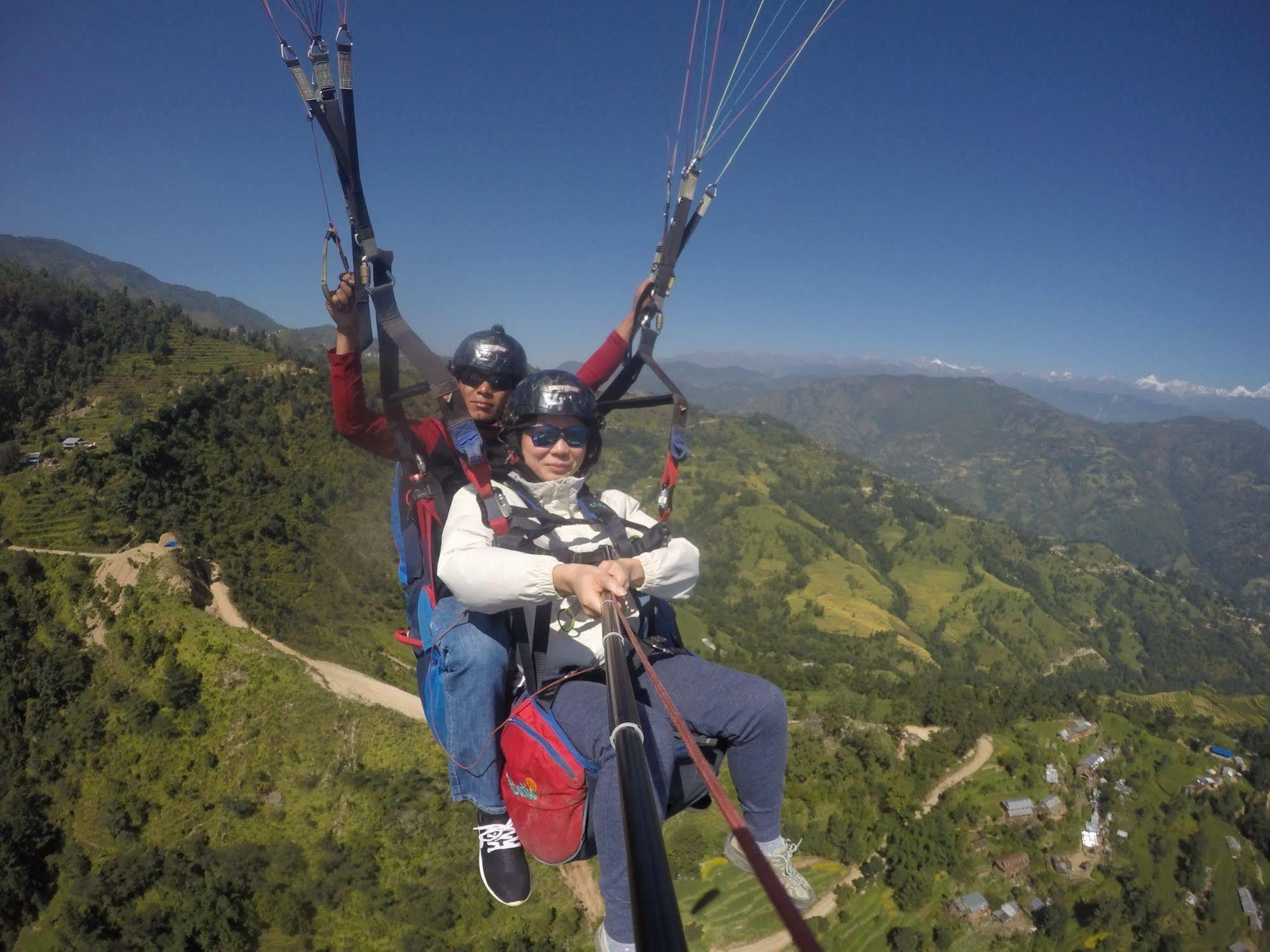 Langtang View Nagarkot Bed And Breakfast Buitenkant foto